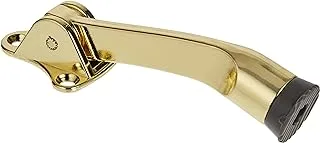 National Hardware Brass Kick Down Door Stopper