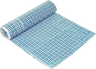 Home Choice HomeChoice Disposable Printed, Compact Sufra, Sufra Roll, Table Cover, Perforated Plastic 100 * 100, Assorted Colors