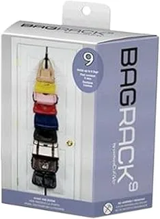 Perfect Curve Bag Hanging Storage with 9 Hooks