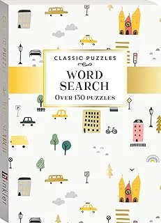 Hinkler Word Search 1 City Solve It Classic Puzzle Book Set 3-Pieces