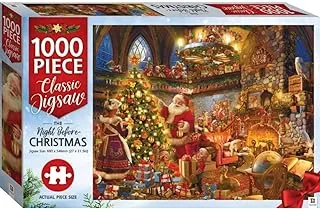 Hinkler Night Before Christmas 1000-Pieces Jigsaw Mindbogglers