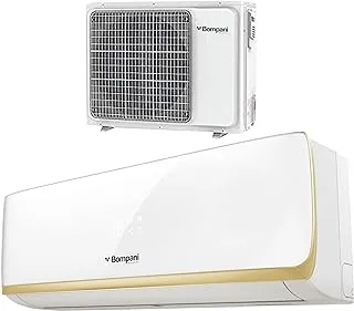 Bompani 30000 BTU White Split AC With T3 Rotary Compressor, Gold Fin, Overload Protection, Self Diagnose, Quick Humidity Extraction, Replaceable Air Filter, Auto-restart,4 Way Airflow-BSAC307RCO White