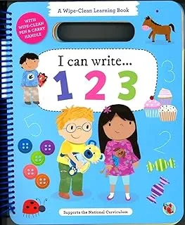 Laughing Lobster I Can Write 123 Learning Book