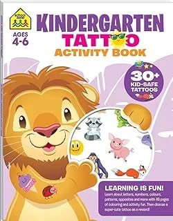 Hinkler Kindergarten Tattoo Activity Book