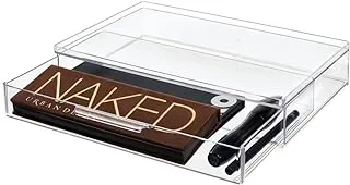 The Home Edit All Purpose Shallow Drawer, 7-Inch x 10.5-Inch x 2-Inch Size, Clear