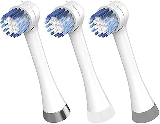 Waterpik Triple Clean Complete Care Replacement Brush Heads, White, OTRB-3WW, 3 Count