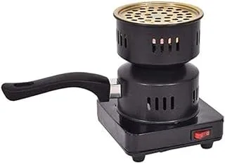 Electric Charcoal Burner, 500W - Black