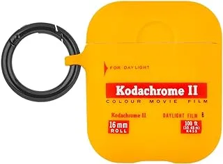 Case-Mate Kodak x Kodak Vintage Kodachrome II Print Case for AirPods - Compatible Apple AirPods Series 1 & 2 - Kodachrome II Print, One Size (CM039080)