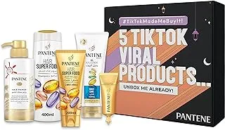 Pantene TikTok Made Me Buy It: Pantene x TikTok Viral Summer Hair Hack Bundle, 5 Products