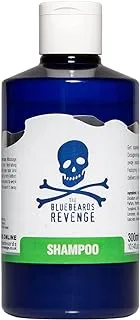 The Bluebeards Revenge ، شامبو للرجال ، يعيد ترطيب الشعر وفروة الرأس ، ويزيل الأوساخ العالقة والزيوت ومنتجات التصفيف ، خالي من البارابين والسليزونات ، 300 مل