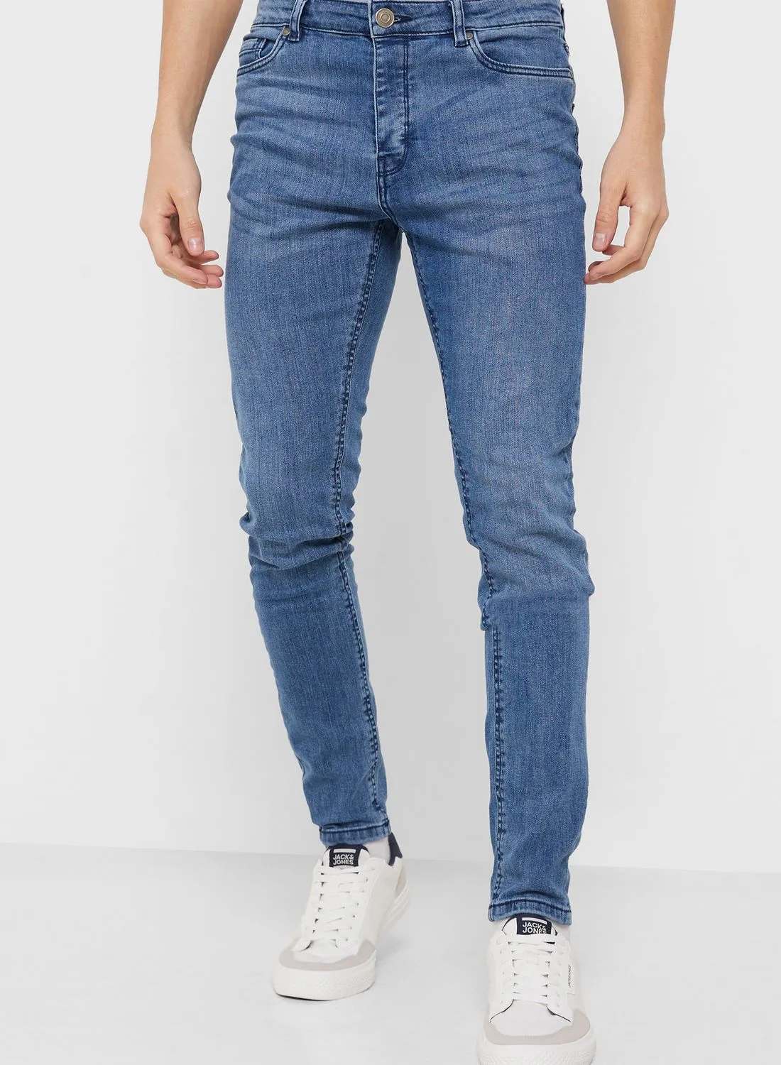 BRAVE SOUL Bravesoul Blue Denim Super Skinny Fit Jeans