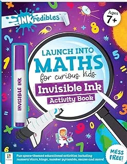 Hinkler Inkredibles Launch into Maths Invisible Ink Activity Book