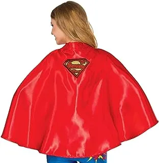 Rubie's Costume Co للسيدات Dc Superheroes Supergirl كيب ، أحمر ، مقاس واحد