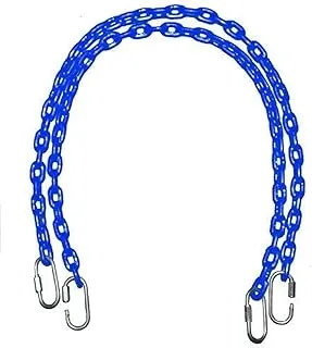 RBWTOY Heavy Duty Plastic Coated Chain for swing Blue Color 150 cm RW-13135B150