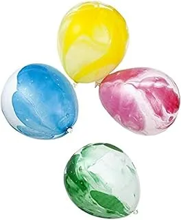 Hema Marbles Balloons 10 Piece Set, 23 cm Size