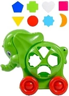 Green Plast, Developing Toy-Saboteur Elephant Higher Green Plast