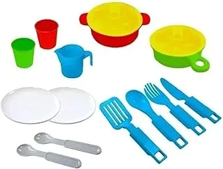 Green Plast, Set of dishes of 15 items in the NP02 grid