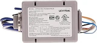 Leviton OPP20-D2 20-Amp Super Duty Power Pack لمستشعرات الإشغال ، أساسية مع التشغيل التلقائي ، ومدخلات التبديل المحلية والتشغيل اليدوي ، رمادي