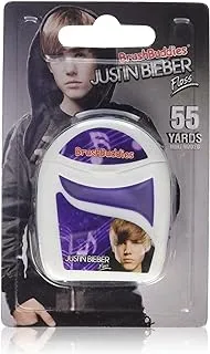 Brush Buddies Justin Bieber Mint Flavor Dental Floss, 55 Yards