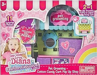 Love Diana 3.5In Playset - Pet Grooming