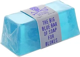 The Bluebeards Revenge Big Blue Man Soap Bar. Mens Moisturizing Hand And Face Soap, 175G