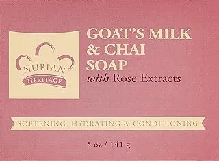 Nubian Heritage Goat's Milk & Chai Soap, 5oz