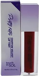 TOUCH IN SOL TOUCH IN SOL, Korea. Hydrating Cream Lip Liquid. Long Lasting Satin To Semi-Matte Lipstick. Non Drying, Lightweight, Buildable Coverage. -Pretty Filter Chiffon #9