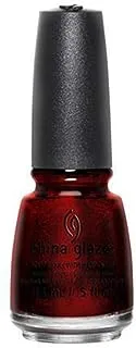 China Glaze Nail Lacquer, Long Kiss, 0.5 Fluid Ounce