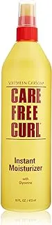 مرطب SoftSheen-Carson Care Free Curl الفوري مع الجلسرين ، 16 أونصة سائلة