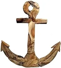 Dubai Garden Centre Wooden Anchor Wall Deco, 90 cm x 80 cm Size