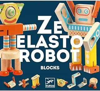 Djeco Ze Elastorobot Construction Game