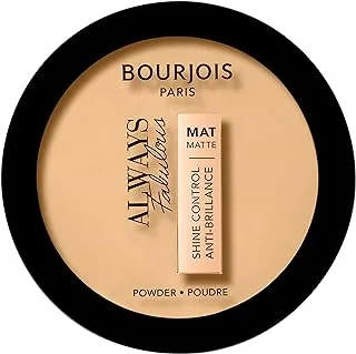 Bourjois Always Fabulous Matte Pressed Powder, 115 Golden Ivory, 10 g (0.2 fl. Oz)