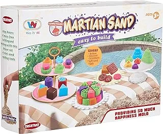 Martian Sand Easy To Build (Cake Set- 3D Magic Sand), Wln-47