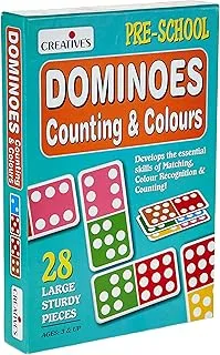 Creative Educational Creative Pre-School Counting and Colours Dominoes