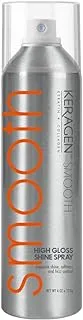 Keragen Keratin + Collagen Smooth High Gloss Shine Spray, 4Oz (113G)