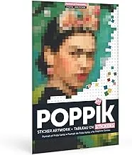 Poppik Sticker Book Frida Kahlo Poster For Children - Fun, Educational Kit