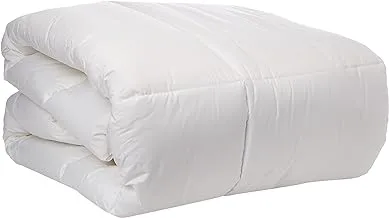 Hotel Linen Klub DEYARCO Renee White Cotton 233TC Down Proof Single Quilt, Size: 135 x 200 cm White