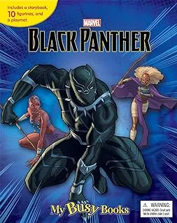 Phidal Marvel Black Panther My Busy Books