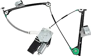 GM Genuine Parts 22895755 Front Driver Side Window Regulator with Motor, Black