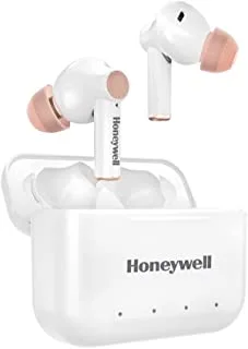 Honeywell Moxie V1000 Truly Wireless Earbuds, Bluetooth V5.0, 2 hrs uninterrupted Music with 10 mins of Charge, Dynamic 10mm*2 Drivers, 200mAh Battery, IPX4 Water Resistance, Voice Assistant Enabled