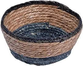 YATAI Handmade Storage Container, Storage Bins Basket, Woven Liner with Insert Handles Ideal for Home and Bathroom Organization Arts and Crafts (M)