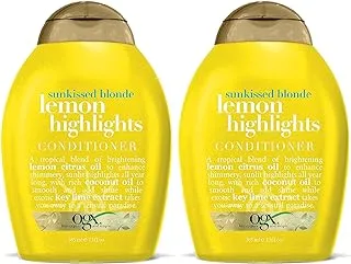 organix Ogx Conditioner Lemon Highlights Sunkiss Blonde 13Oz (2 Pack)