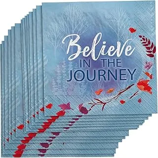 amscan Believe In The Journey Frozen 2 Birthday, Beverage Napkins, 5