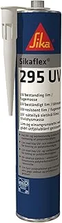 SIKA - Exterior Sealant And Direct Glazing Adhesive For Bonding Organic Glass In Marine Applications - Sikaflex-295 UV Black - PU - 300ml Cartridge