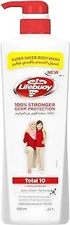 Lifebuoy Anti Bacterial Shower Gel Total 10 100 percent Stronger Germ Protection, 700 ML