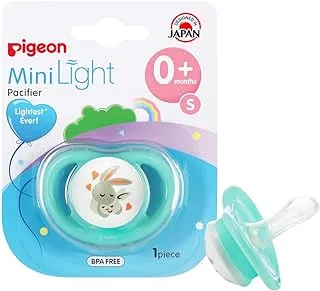 Pigeon Pigeon, Minilight Pacifier, Ultra Light Weight, Soft Silicone Nipple, Bpa Free, S Size, Unisex