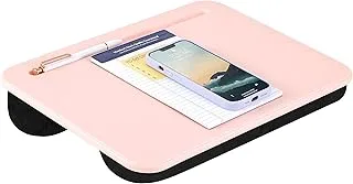 Lapgear Compact Lap Desk - Rose Quartz - يناسب أجهزة الكمبيوتر المحمولة حتى 13.3 بوصة - طراز رقم 43104