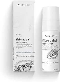 Alkemie Day & Night Face Wash, Infused with Vitamin C Serum, Skin booster For All Skin Types, Bright & Glowing Skin, Made in Poland, 30ml