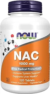 Now Foods Nac 120 Tablets, 1000 Mg