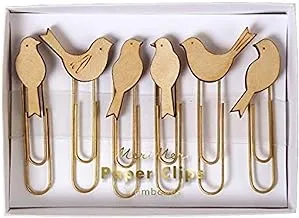 Meri Bird Paper Clips 6 Piece Set